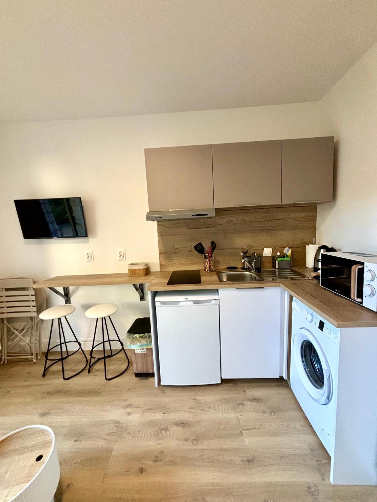 Studio En Rez De Jardin Deauville Centre Et Plage Buitenkant foto